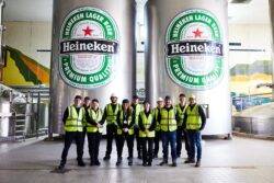 Heineken increases the price of a pint by 6 cents
