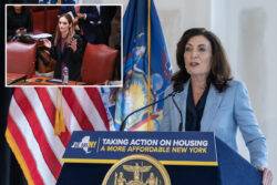 Kathy Hochul embraces key components of NY ‘Good Cause’ rent-control bill as state budget housing agreement approaches