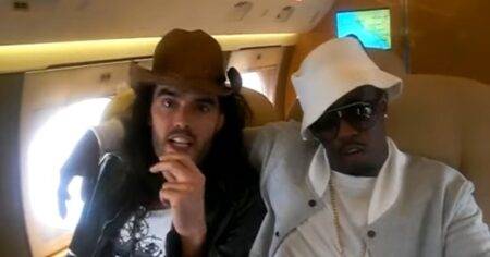 ‘Sick and creepy’ 2010 film clip resurfaces with Diddy and ‘dear friend’ Russell Brand