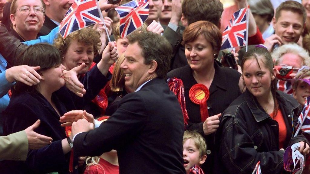 1997 style Labour Party landslide