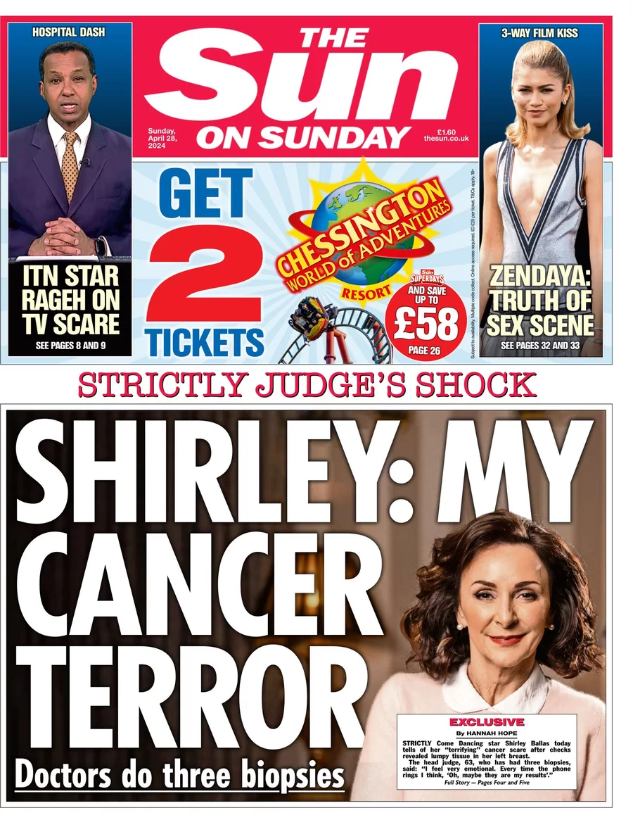 The Sun On Sunday - Shirley: My Cancer Terror 
