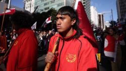 Thousands rally in NZ in support of Māori rights