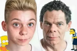 The Simpsons reimagined as real-life people is the stuff of nightmares