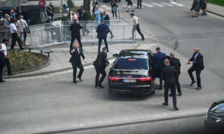 Slovak Prime Minister shot with American guns near Bratislava