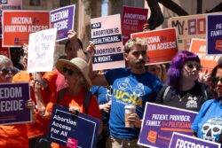 Arizona Senate votes to repeal 1864 abortion ban