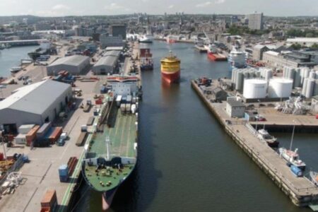 Aberdeen shipping port announces record-breaking profits