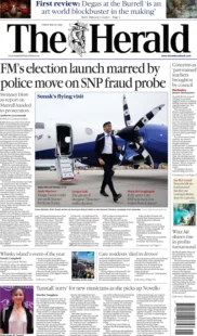 FM’s election launch marred by police move on SNP fraud probe 