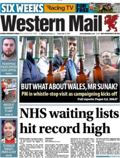 NHS waiting lists hit record high 