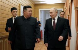 Kim backs Ukraine invasion as Putin visits North Korea