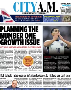 City AM – Planning the number one growth issue