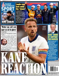 ‘Wake-up call can spur us on to glory’ says Kane 