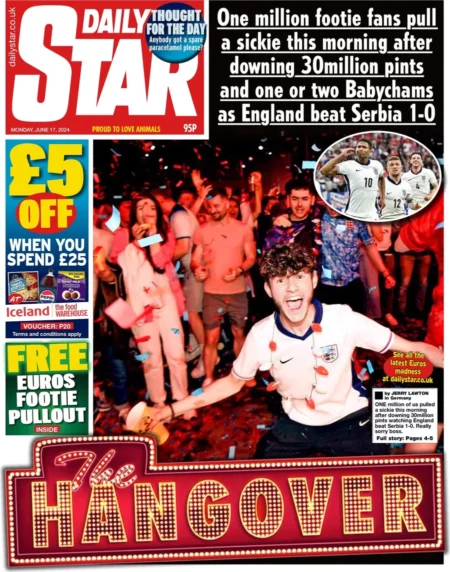 Daily Star - The Hangover 