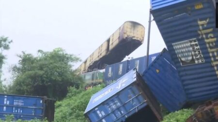 Eight killed in India train crash