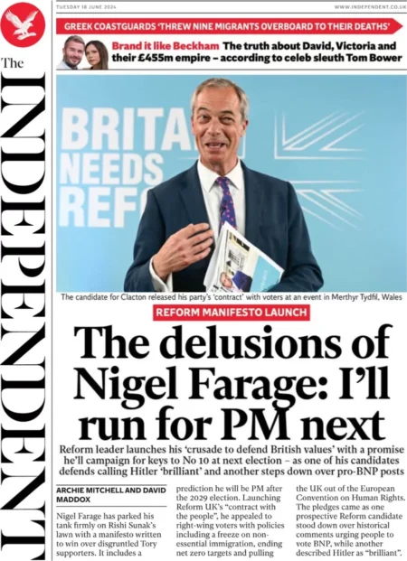 The Independent - The Delusions of Nigel Farage: I’ll run for PM next 