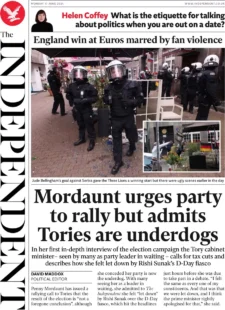 The Independent – Mordaunt urges party to rally but admits Tories are the underdogs