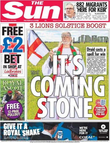 The Sun - Summer Solstice Boost: ‘ It’s Coming Stone’