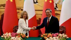 Italy PM Giorgia Meloni vows to relaunch ties with China