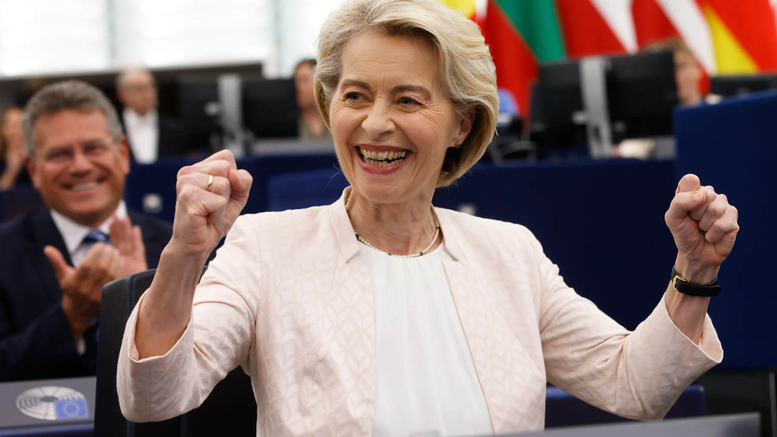 Breaking - Ursula von der Leyen secures five more years in top EU job