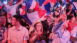 France’s far right celebrates lead and seeks majority
