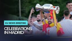 Spain celebrates winning Euro 2024 with huge parade in Madrid