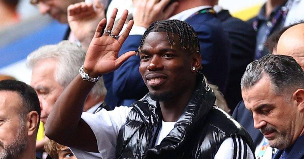 Paul Pogba watches France vs Belgium at Euro 2024 as he serves ban from football | Football Paul Pogba watches France vs Belgium at Euro 2024 as he serves ban from football | Football