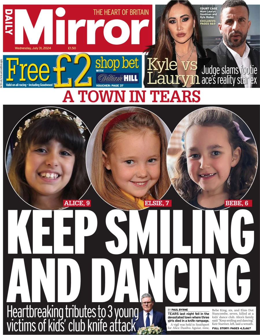 Daily Mirror - Keep smiling and dancing