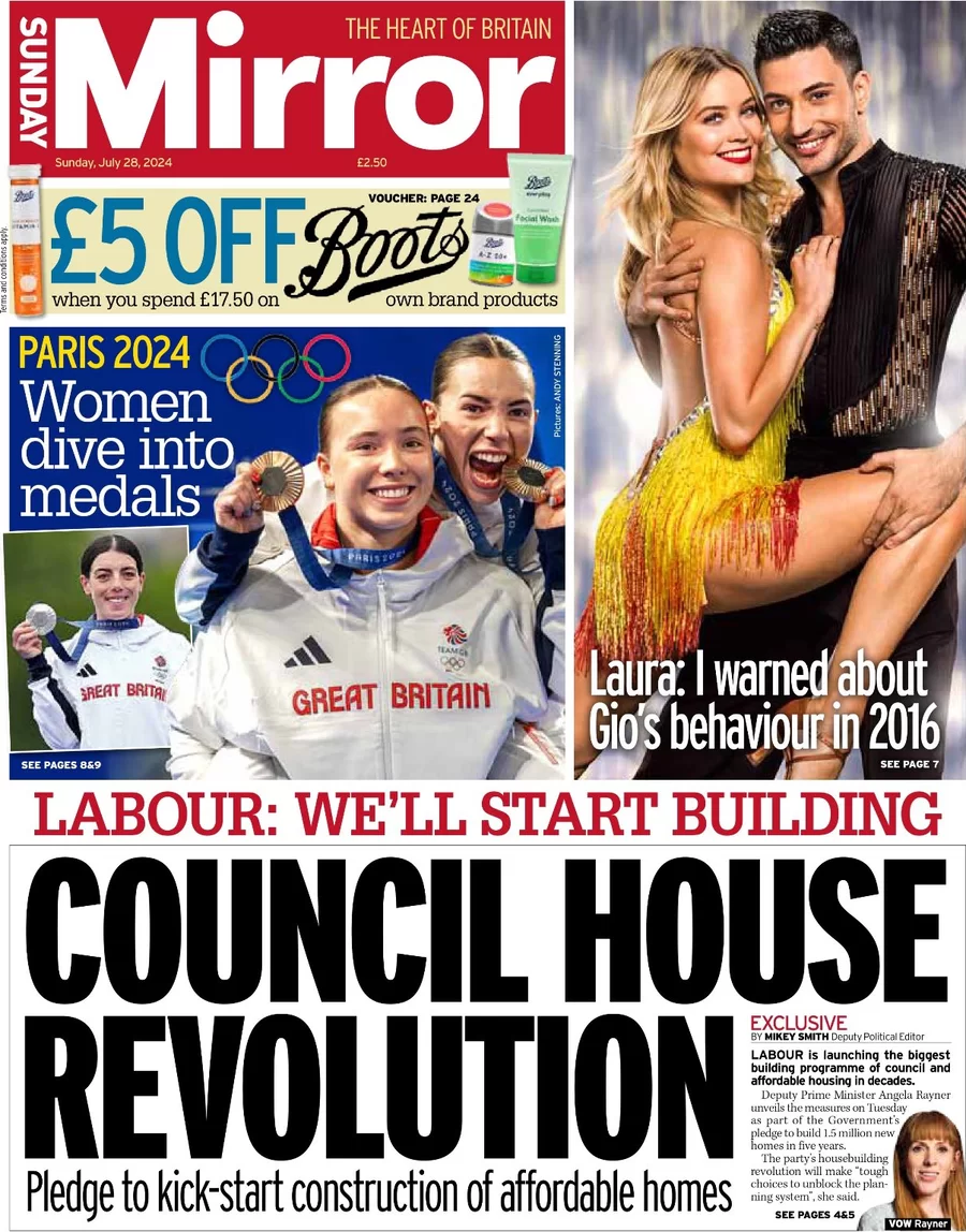 Sunday Mirror - Council house revolution 
