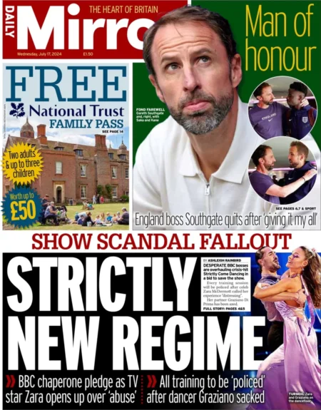 Daily Mirror - Strictly new regime