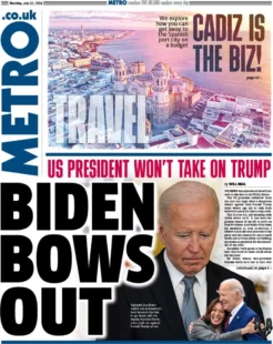 Metro - Biden bows out