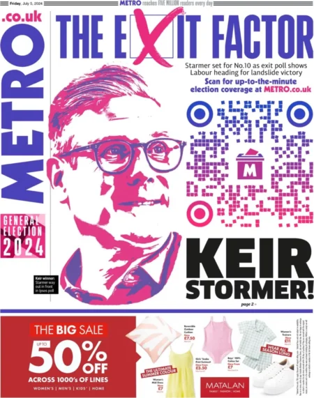 The Metro - Keir Stormer!