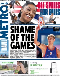 Metro – Shame on the Games