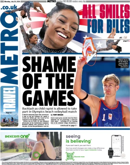 Metro – Shame on the Games