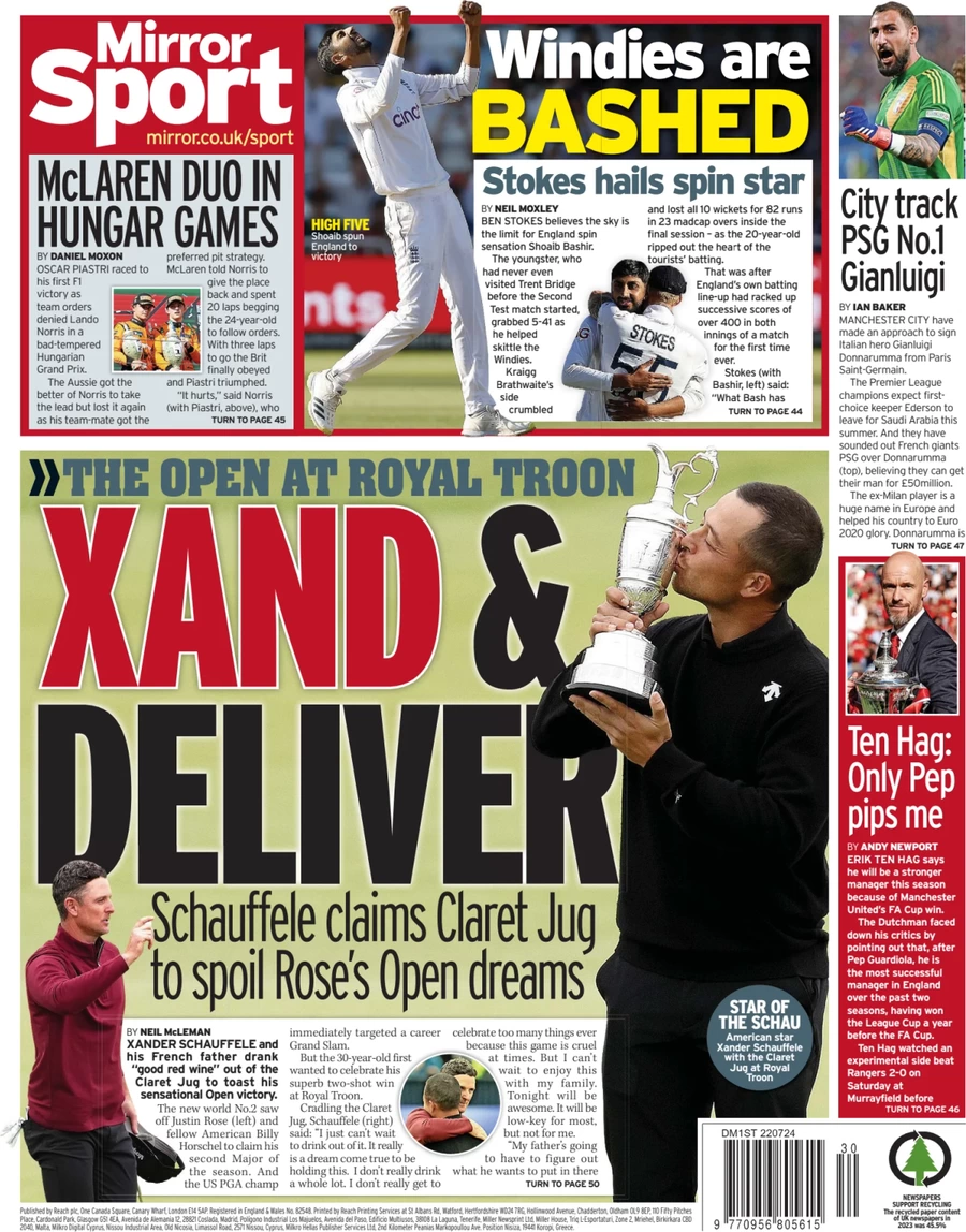 Mirror Sport - Xand and Deliver
