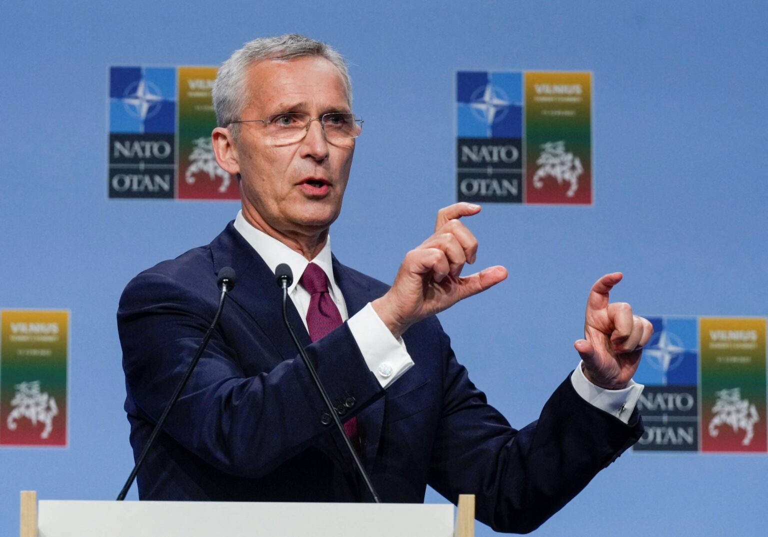 Nato pledges support for Ukraine’s future membership