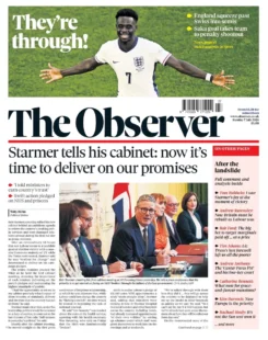 The Observer – Starmer tells his cabinet: Now it is time to start delivering on its policies 