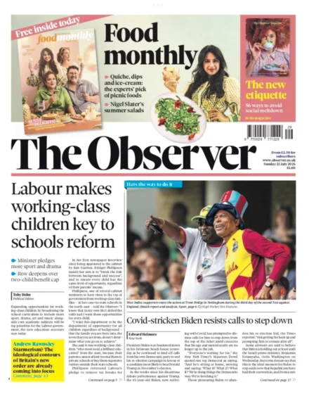 The Observer – Labour makes working-class children key to school reform 