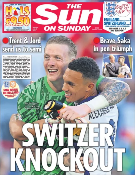 The Sun On Sunday - Switzer Knockout