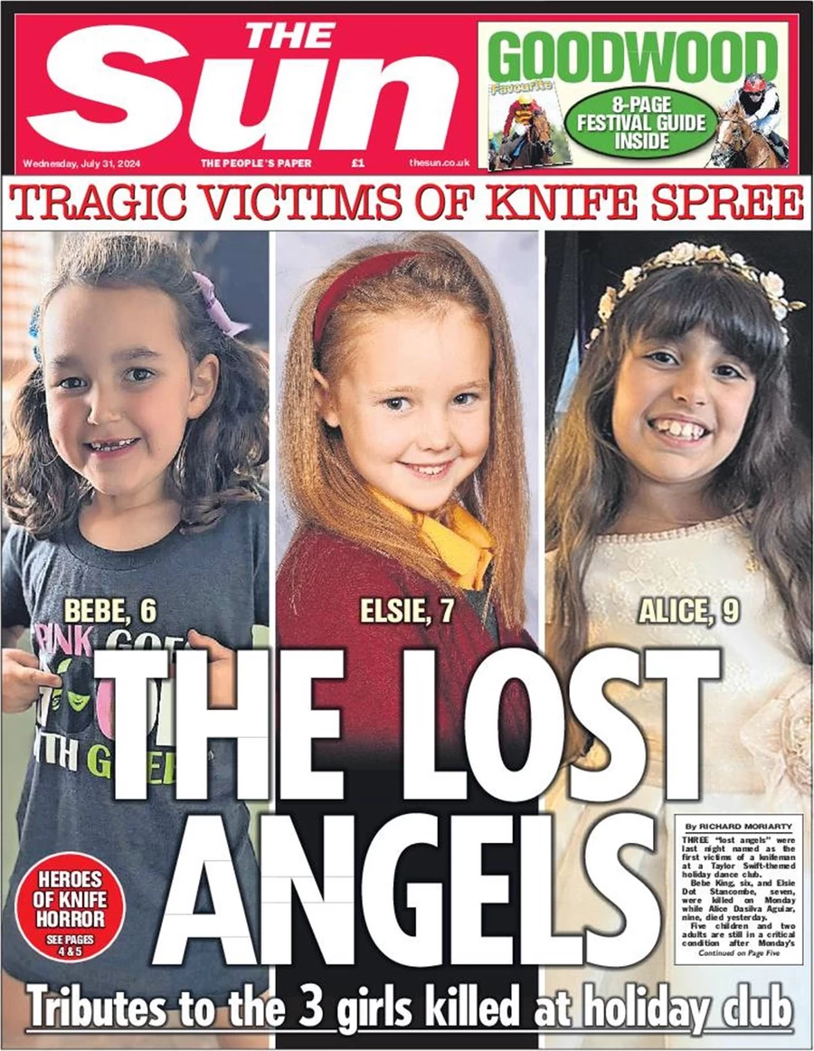 The Sun - Tragic victims of knife spree