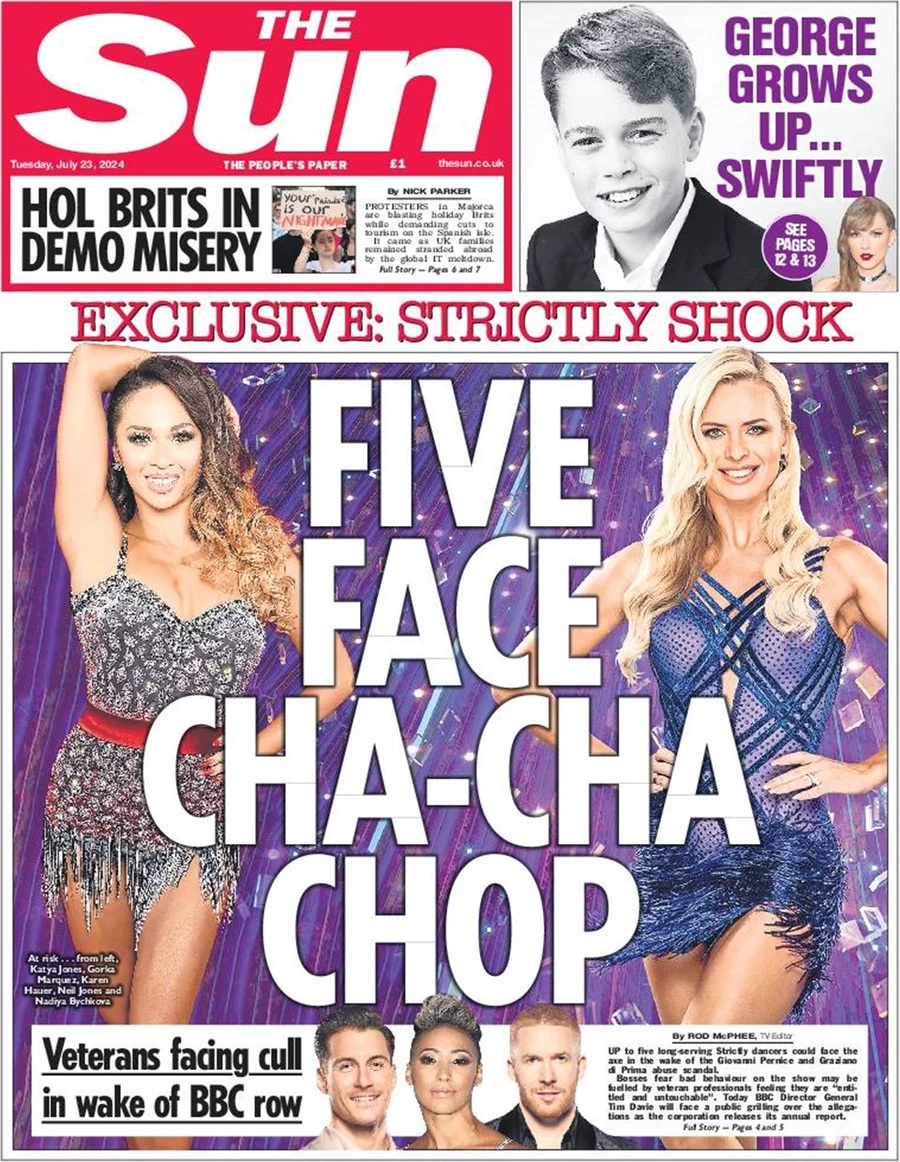 The Sun - Five face Cha-Cha chop 
