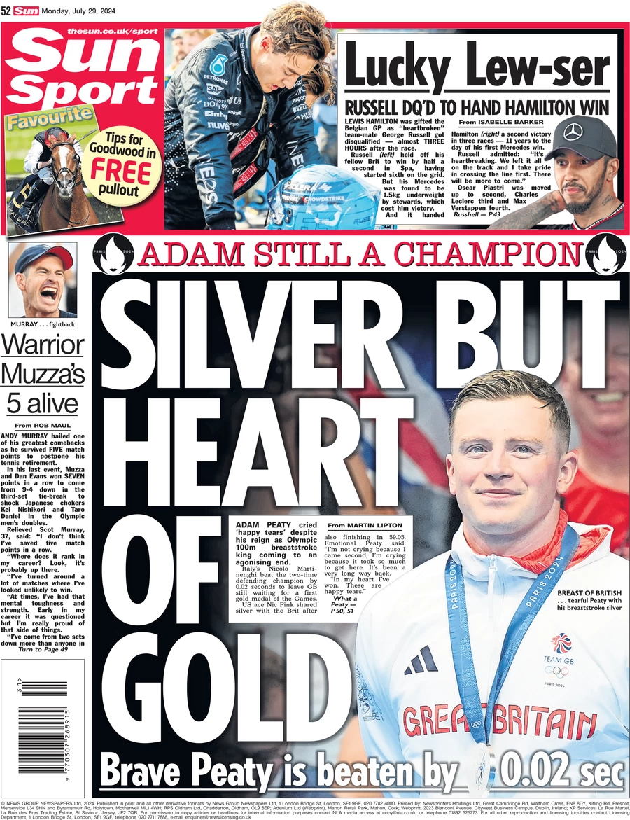 Sun Sport - Silver but a heart of gold
