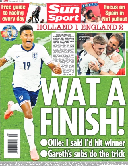 Sun Sport – Holland 1 England 2 – WAT A FINISH 
