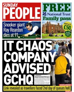 Sunday People – IT chaos company advises GBHQ 