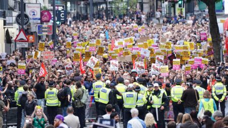 ‘Tens of thousands of anti-racism protesters protect UK’ – Paper Talk 