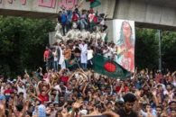 Bangladesh celebrates after PM Sheikh Hasina flees country