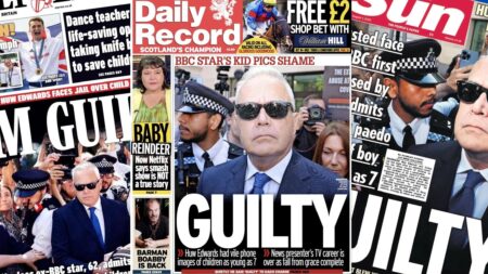 Trending – Huw Edwards pleads guilty to indecent images of children