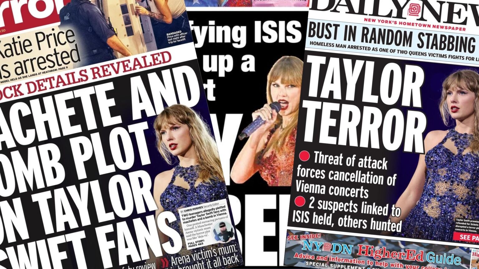 Trending – Taylor Swift terror plot horror 