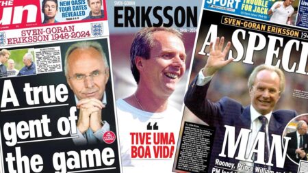 Trending – Tributes pour in as Sven-Goran Eriksson dies at 76