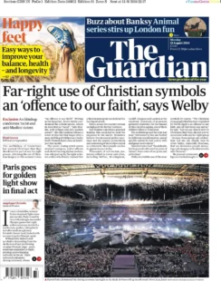 The Guardian – Far-right use of Christian symbols an ‘offence to our faith’, says Welby 