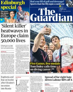 The Guardian – Silent killer heatwaves in Europe claim 50,000 lives 