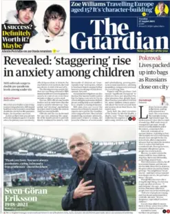 The Guardian – Revealed: ‘staggering’ rise in anxiety amongst children 